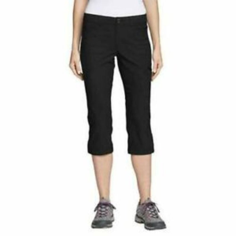 Eddie Bauer Women Rainier Capris Performance Pants - Picture 3 of 3